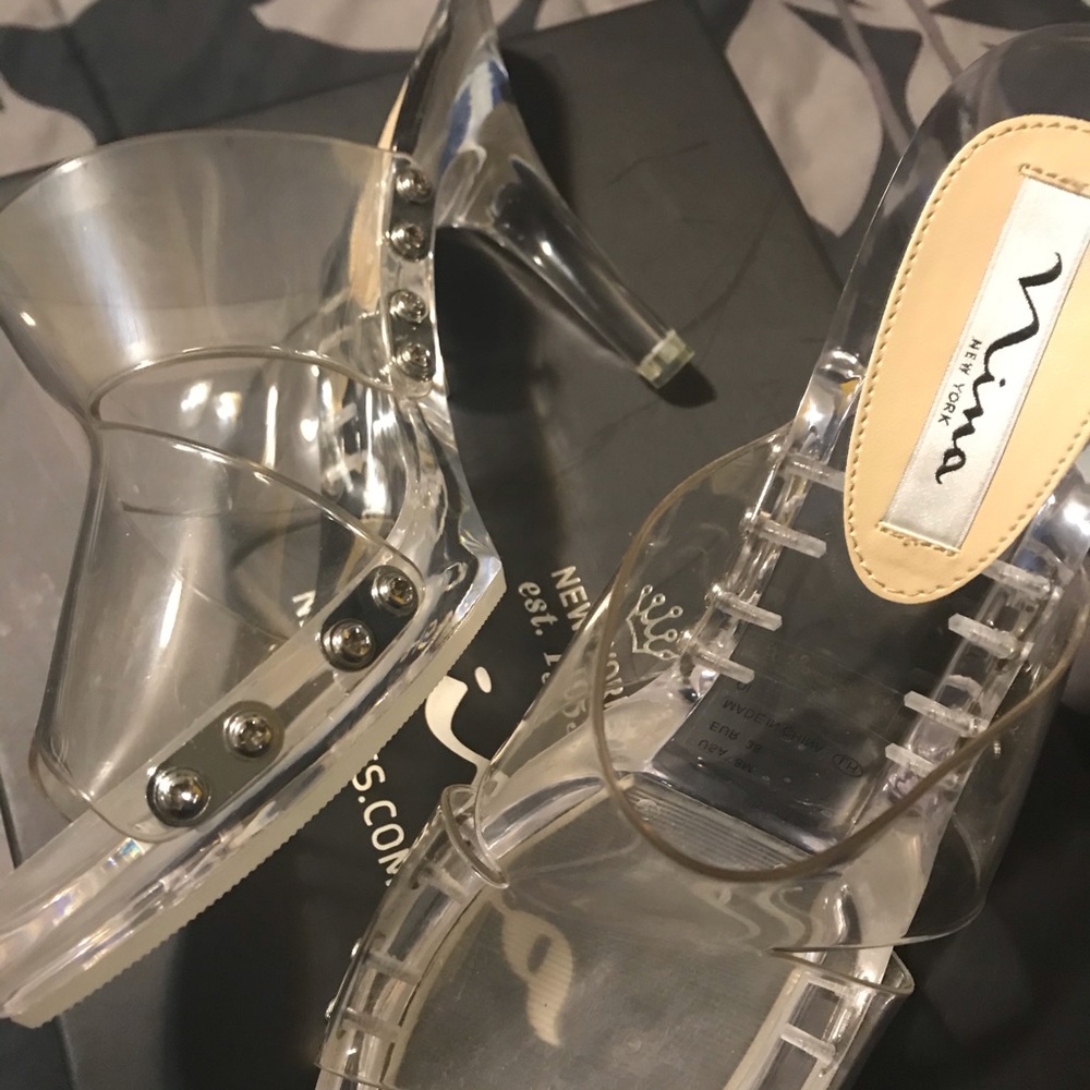 NINA Reddy IY Clear Heels